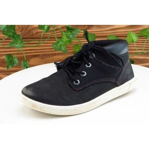 Timberland Youth Boys Shoes Sz 1 M Black Mesh‎ Fashion Sneakers